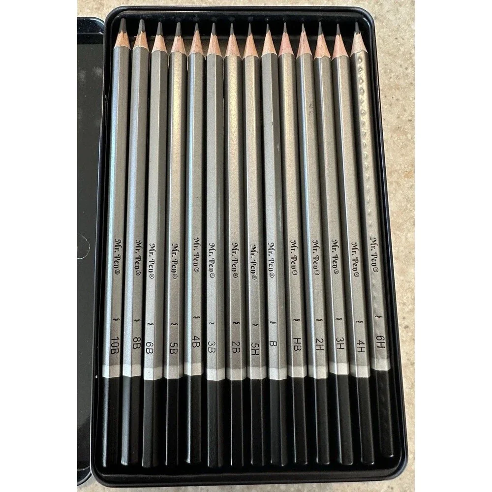Mr. Pen  Sketch Pencils for Drawing 14 Pack Drawing Pencils Art Pencils Grap